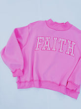 Load image into Gallery viewer, Faith Pink Gingham Mockneckš PREORDER! ETA 10/10 (order separate or all items will ship when preorder arrives)