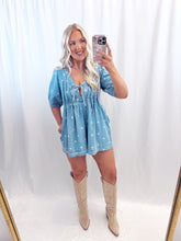 Load image into Gallery viewer, Southern Dot Romper
