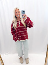 Load image into Gallery viewer, Southern Comfort Sweater Red
