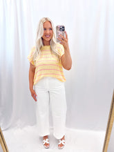 Load image into Gallery viewer, Citrus Kiss Knit Top

