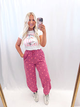 Load image into Gallery viewer, Mauve Dot Joggers
