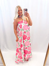 Load image into Gallery viewer, Charleston Bloom Dress PINK💖 1 large left
