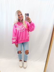 Touchdown Twirl Pullover