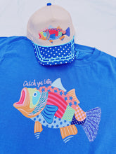 Load image into Gallery viewer, Multi Print Fun Fish Graphic Tee
