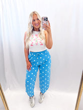 Load image into Gallery viewer, Blue Dot Joggers
