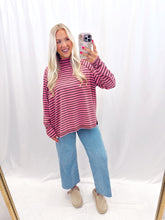 Load image into Gallery viewer, Chocolate Strawberry Long Sleeve Top
