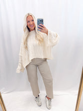 Load image into Gallery viewer, Hometown Honey Gingham Jeans
