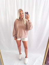 Load image into Gallery viewer, Slouchy Season Hoodie TAN
