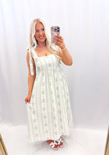 Load image into Gallery viewer, Floral Keepsake Dress SAGE
