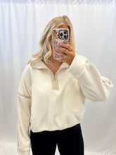 Load image into Gallery viewer, Snow Glow Sherpa Pullover💖 1 large left
