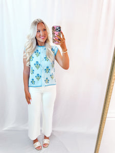 Floral Charm Top