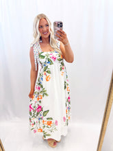 Load image into Gallery viewer, Bloom Lagoon Dress WHITE
