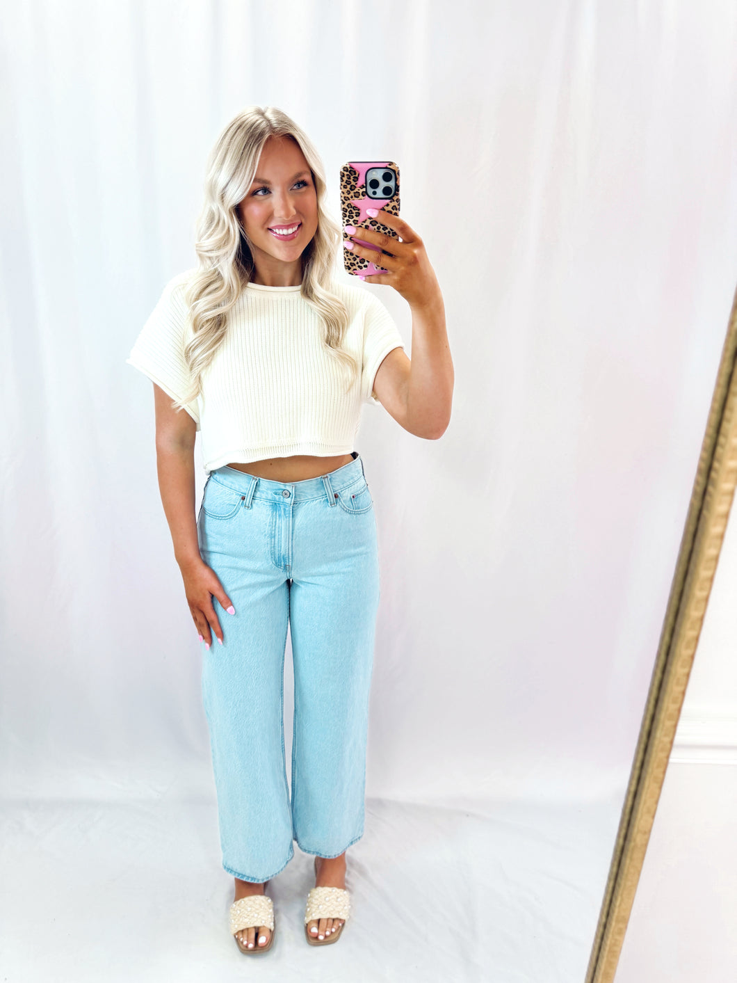 Spring Fling Knit Top💖 2 smalls left