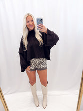 Load image into Gallery viewer, Cabin Weekend Sweater Brown
