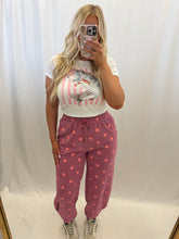 Load image into Gallery viewer, Mauve Dot Joggers
