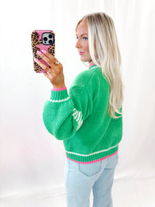 Pop Of Color Sweater