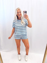 Load image into Gallery viewer, Casually Striped SET BLUE💖 2 smalls &amp; 1 medium left
