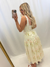 Load image into Gallery viewer, Pastel Petals Dress IVORY
