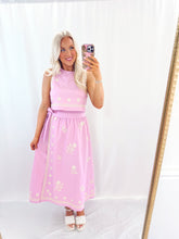 Load image into Gallery viewer, Seaside Pink SET (top + skirt)💖 1 small left
