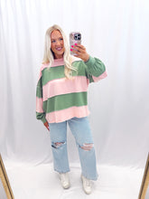 Load image into Gallery viewer, Berry Sage Oversized Top
