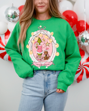 Load image into Gallery viewer, Pink Grinch Bow Frame
