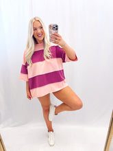 Load image into Gallery viewer, Strawberry Sugar Oversized Top
