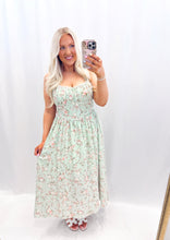 Load image into Gallery viewer, Lacey Rosette Dress SAGE
