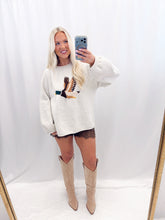 Load image into Gallery viewer, Duck Season Sweater Cream
