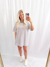 Load image into Gallery viewer, Cozy Cabin T-Shirt Dress

