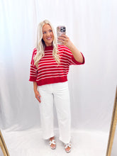 Load image into Gallery viewer, Summer In The USA Top RED
