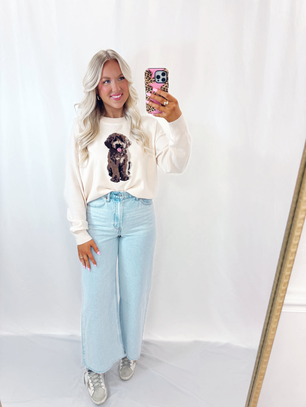 Doodle Cute Soft Sweater💖 1 x-small & 1 small left