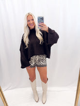 Load image into Gallery viewer, Cabin Weekend Sweater Brown
