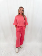 Load image into Gallery viewer, Scuba Soft SET PINK (top + pants)💖 1 large left
