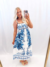 Load image into Gallery viewer, Ocean Avenue Dress BLUE
