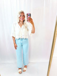 Lace + Bows Blouse