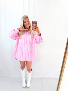 With Love Shirt Dress💖 2 M/L left