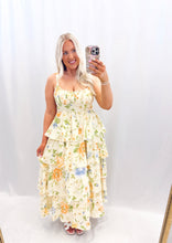 Load image into Gallery viewer, Twirl In Bloom Dress YELLOW
