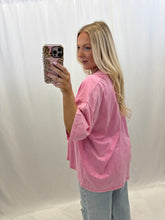 Load image into Gallery viewer, Everyday Essential Oversized Tee PINK
