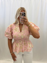 Load image into Gallery viewer, Pink Paradise Blouse
