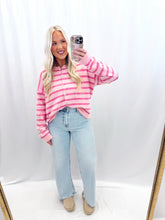 Load image into Gallery viewer, Pink About You Sweater
