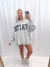 Load image into Gallery viewer, Faith Polka Dot Oversized Mockneck💖 1 L/XL left
