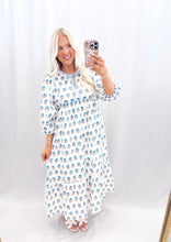 Load image into Gallery viewer, Easter Sunday Dress BLUE
