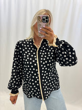 Load image into Gallery viewer, Sweet Polka Dot Blouse
