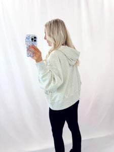 Rare Comfort Oversized Hoodie LT GREY💖 1 small & 2 mediums left