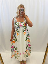 Load image into Gallery viewer, Bloom Lagoon Dress WHITE
