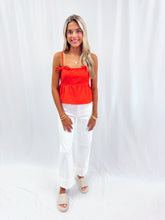 Load image into Gallery viewer, Denim Dreams Top RED
