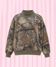 Load image into Gallery viewer, *PREORDER* Camo Mockneck (ETA NOV 7TH) order seperate or all items will ship when preorder arrives
