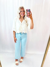 Load image into Gallery viewer, Lace + Bows Blouse
