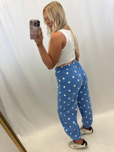 Load image into Gallery viewer, Blue Dot Joggers
