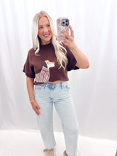 Load image into Gallery viewer, Dapper Dachshund Sweater BROWN
